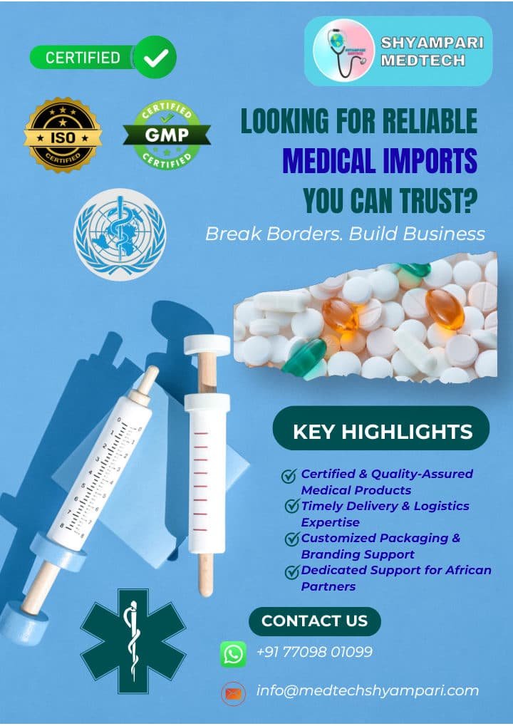 Cover of the pharmaceutical brochure