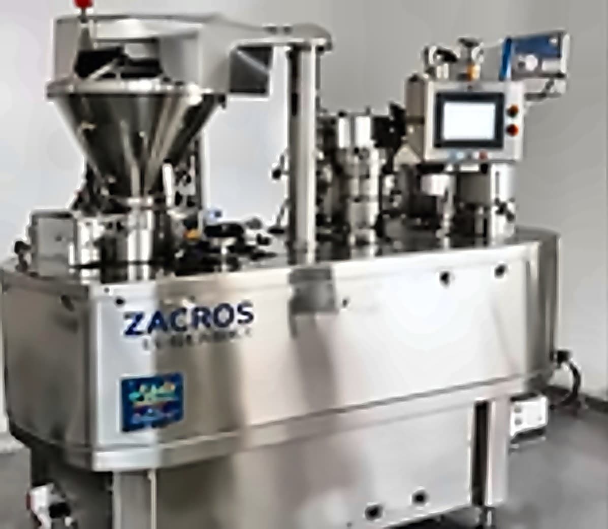 Automatic capsule filling machine in a clean manufacturing room
